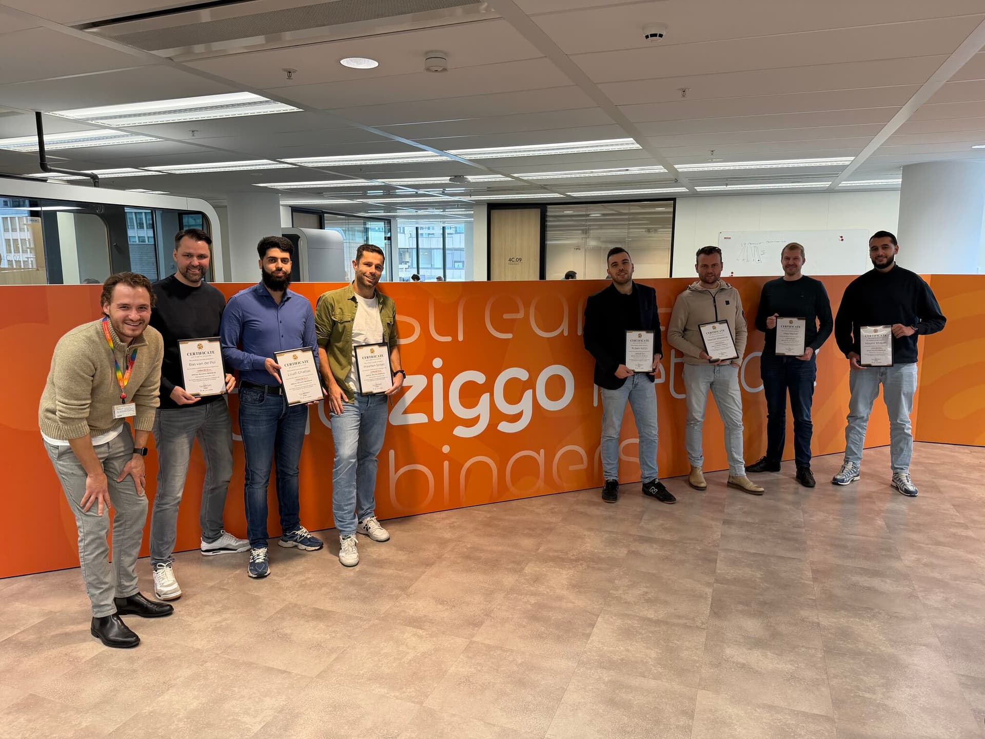Training bij Ziggo